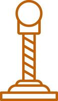 Gear Line Multi Colors Icon vector