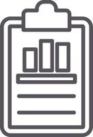 Clipboard Line Multi Colors Icon vector