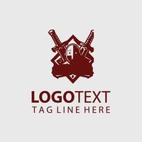A logo design for a martial arts club vector