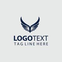 The logo for a company that is called eagle vector