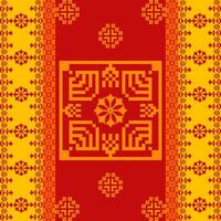 geometric pattern Seamless tribal pattern, carpet, tiles vector