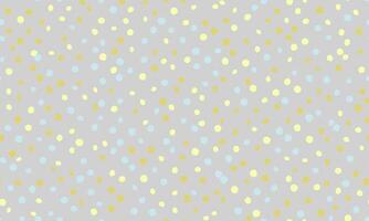 Colorful dotted pattern featuring round spots in a repeating layout. Ideal for creating abstract backgrounds, seamless textiles, and geometric wallpapers. vector