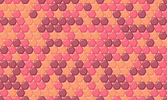 Abstract geometric polka dot pattern with repeating round spots. Great for textile prints, trendy wallpaper, and creative poster backgrounds. vector