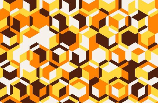 Abstract geometric with sharp shapes and mosaic texture. Perfect for posters, backgrounds, or textile prints. Minimal and trendy, ideal for modern design projects. vector