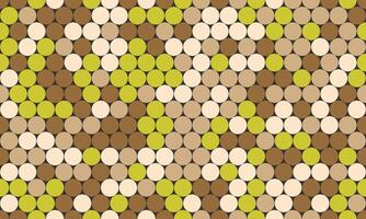 Polka dot pattern with colorful round spots, ideal for textile fabrics, seamless wallpapers, and abstract backgrounds with a geometric touch. vector