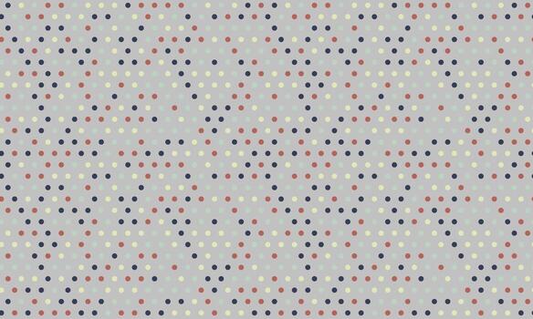 dotted pattern with colorful geometric circles. Perfect for textile, seamless wallpapers, and trendy abstract backgrounds for modern design. vector