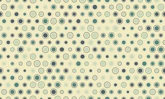 Colorful dotted pattern featuring round spots in a repeating layout. Ideal for creating abstract backgrounds, seamless textiles, and geometric wallpapers. vector