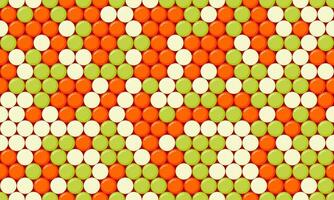 Polka dot with a repeating round spot pattern. Perfect for seamless textile prints, trendy wallpapers, and abstract geometric poster backgrounds. vector