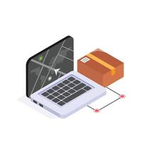 Take a look at this amazing icon of order tracking vector
