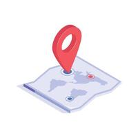 Take a look at this creative icon of map location vector