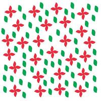 Repetitive abstract flower design vector