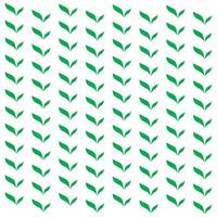 Leaf pattern background design vector
