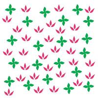 Floral pattern repeat design vector