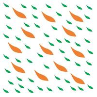 Repetitive abstract leaf pattern vector