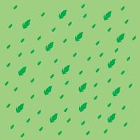 Floral leaf pattern background vector