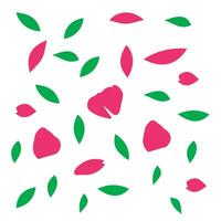 Floral abstract pattern background vector