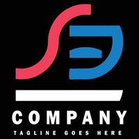 SE Company logo icon element template vector