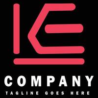 IE Company logo icon element template vector