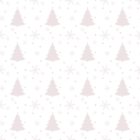 Seamless Christmas pattern with Christmas trees and snowflakes. Endless Christmas pattern on a red background. Repeating pattern with white snowflakes and a Christmas tree png