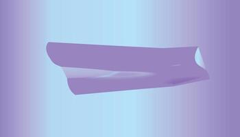 A purple and blue abstract background with a piece of paper vector