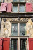 Delft, The Netherlands October 15, 2024. Close up from the historic Cityhall in Delft. photo