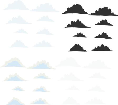 set of cloud vectors