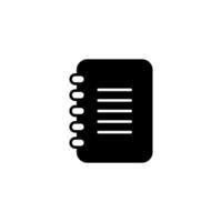 Notebook icon. Notebook. vector