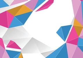 Minimalist polygonal background. vector