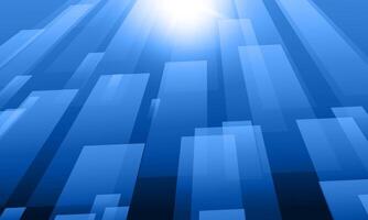 Abstract technology background with bright flare. virtual space. vector