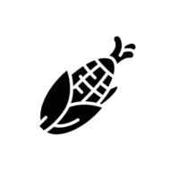 corn solid icon design good for web or mobile app vector