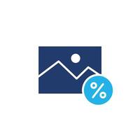 image size colored icon design good for web or mobile app vector