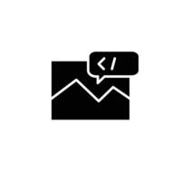 image format solid icon design good for web or mobile app vector