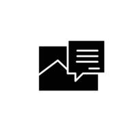 image information solid icon design good for web or mobile app vector