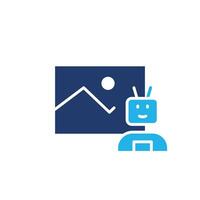 ai generate image colored icon design good for web or mobile app vector