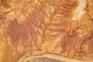 Aerial view of the Mazarron mines. photo