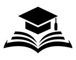 education logo for university college school and your business or company illustration isolated on white background vector