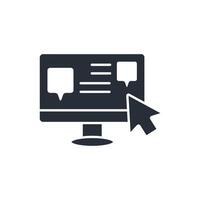 Interaction icon. .Editable stroke.linear style sign for use web design,logo.Symbol illustration. vector