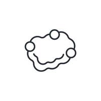 PM 2.5 icon. .Editable stroke.linear style sign for use web design,logo.Symbol illustration. vector