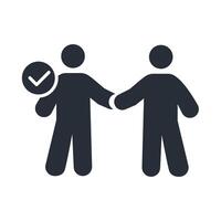reliance icon. .Editable stroke.linear style sign for use web design,logo.Symbol illustration. vector