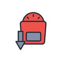 weight loss icon. .Editable stroke.linear style sign for use web design,logo.Symbol illustration. vector