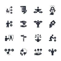 Choice icon set..Editable stroke.linear style sign for use web design,logo.Symbol illustration. vector