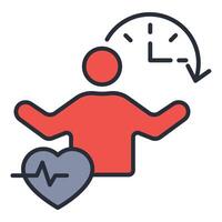 Healthy habits icon. .Editable stroke.linear style sign for use web design,logo.Symbol illustration. vector