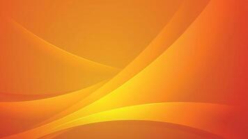 Modern Dynamic Abstract Curly Orange Background illustration vector