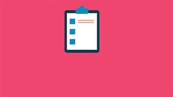 Project management, teamwork, working efficiency 2d animation on flat background. can be used for presentation and marketing. video