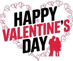 Happy Valentine's Day vector