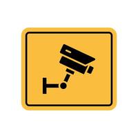 icon of a security camera vector