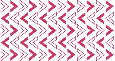 Seamless arrow pattern on white background. vector