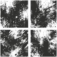 High Contrast Grunge Background Design vector