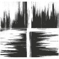 Black and White Grunge Texture Background vector