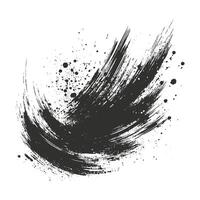 Retro Black and White Grunge Pattern vector